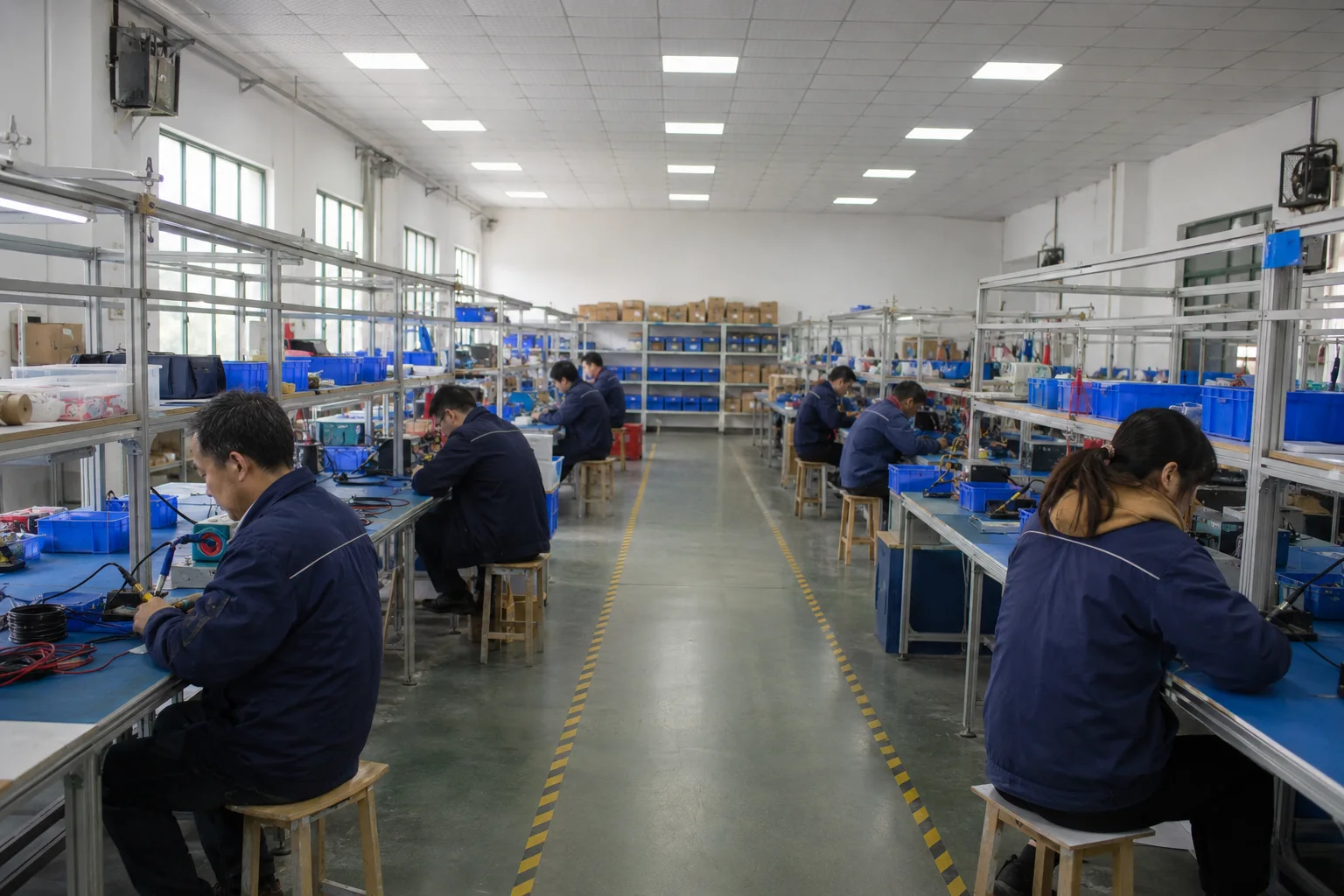 Chenbei cable and connector assembly workstations