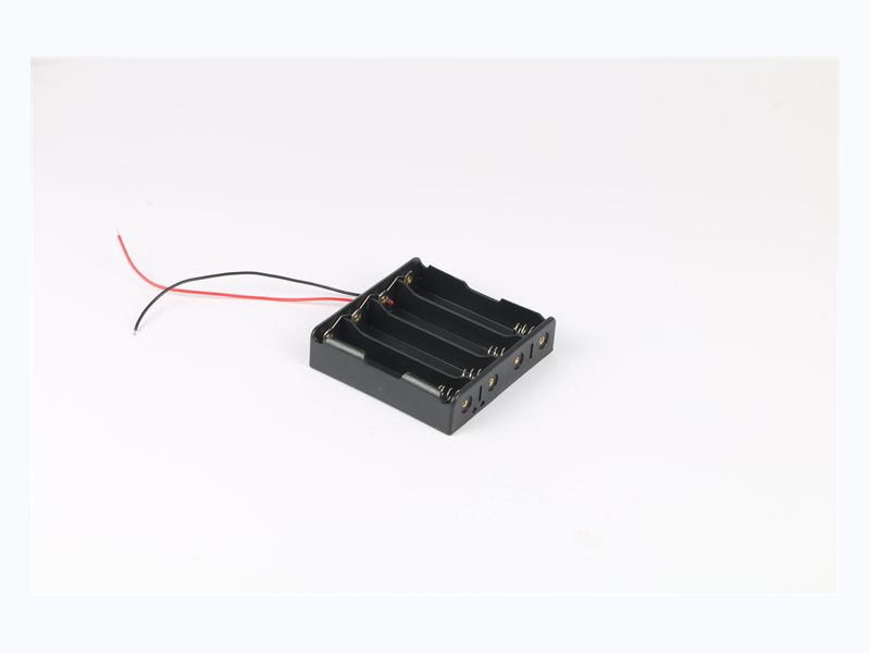 Support de piles 18650, 4 piles, parallele